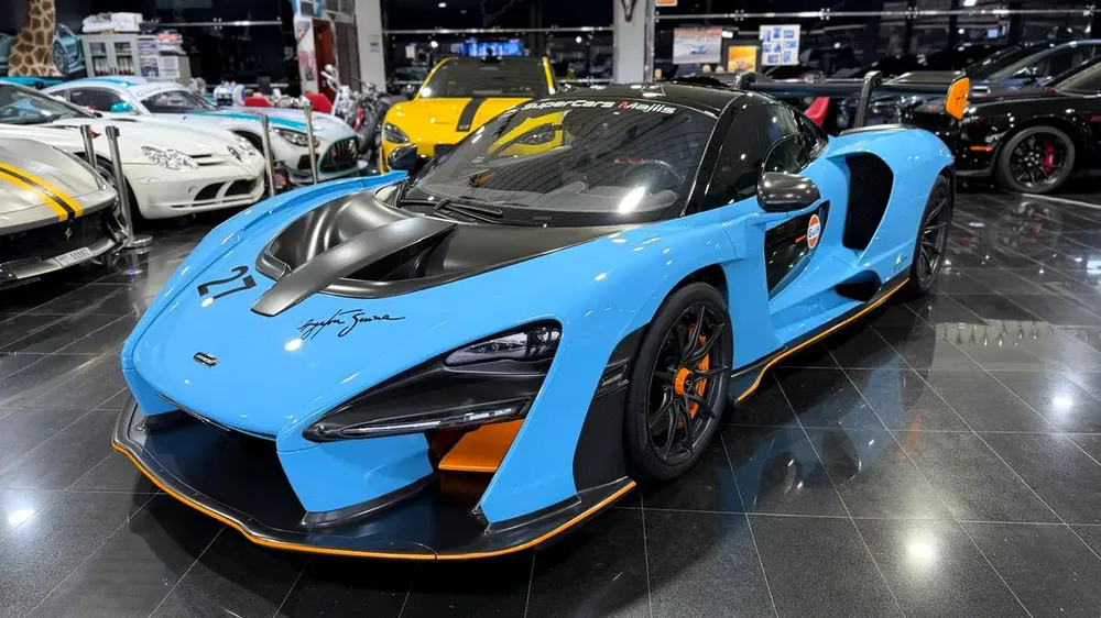 MCLAREN SENNA, GCC, UNDER DEALER WARRANTY, MSO SPCIAL COLOUR, NO PAINT - Image 4