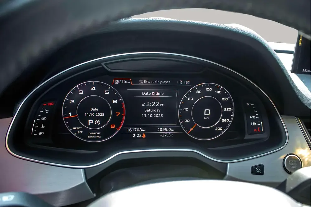 AED 1292/month | 2019 Audi Q7 3.0 TFSI Quattro Tiptronic | GCC Specs | Ref#378654 - Image 17