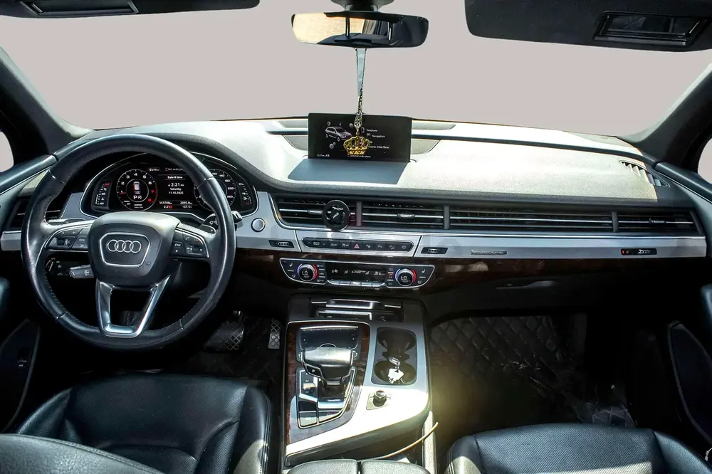 AED 1292/month | 2019 Audi Q7 3.0 TFSI Quattro Tiptronic | GCC Specs | Ref#378654 - Image 9