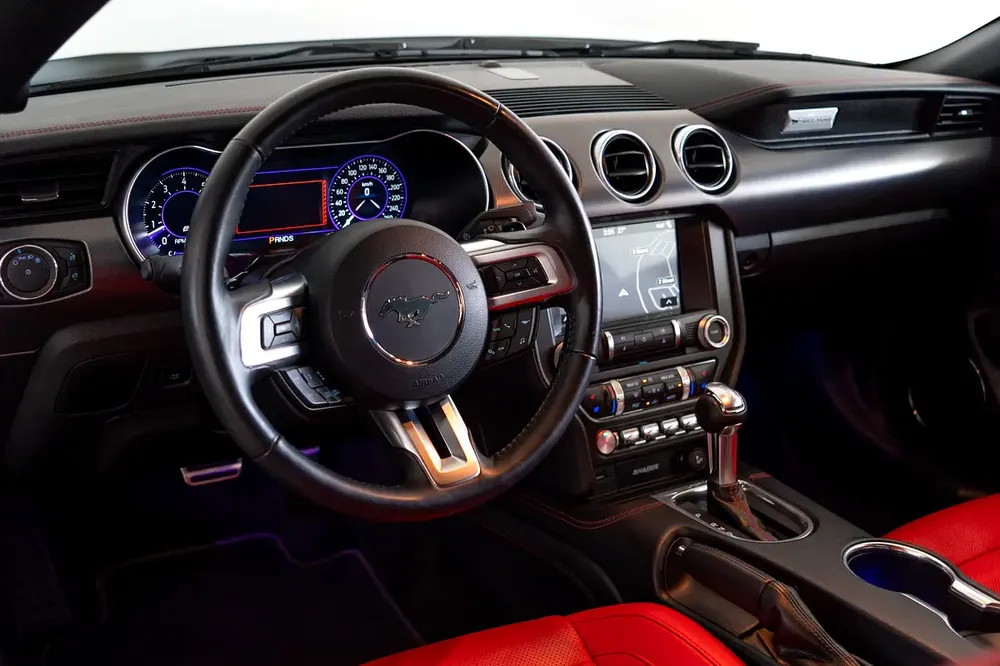 2,510 AED / 48 months | 0% DP | 2018 Ford Mustang GT Convertible / Full Service History / Warranty - Image 9