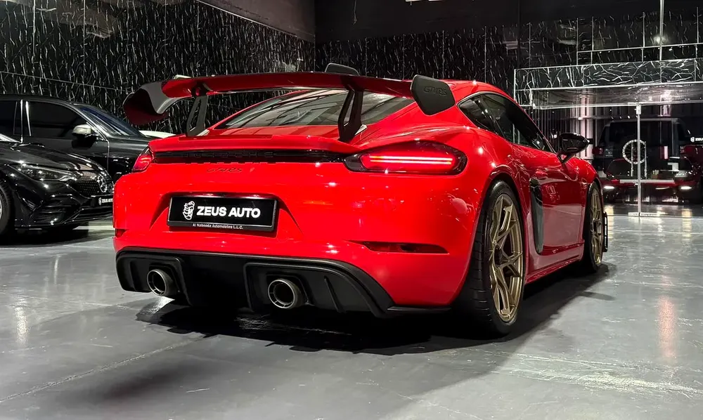 2023 Porsche Cayman GT4 RS | GCC | Excellent | Low kms | Full service History - Image 4