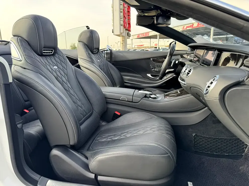 BENZ S550 | SOFT TOP CONVERTIBLE | 2017 | 25000KM DONE | FRESH JAPAN IMPORT - Image 11