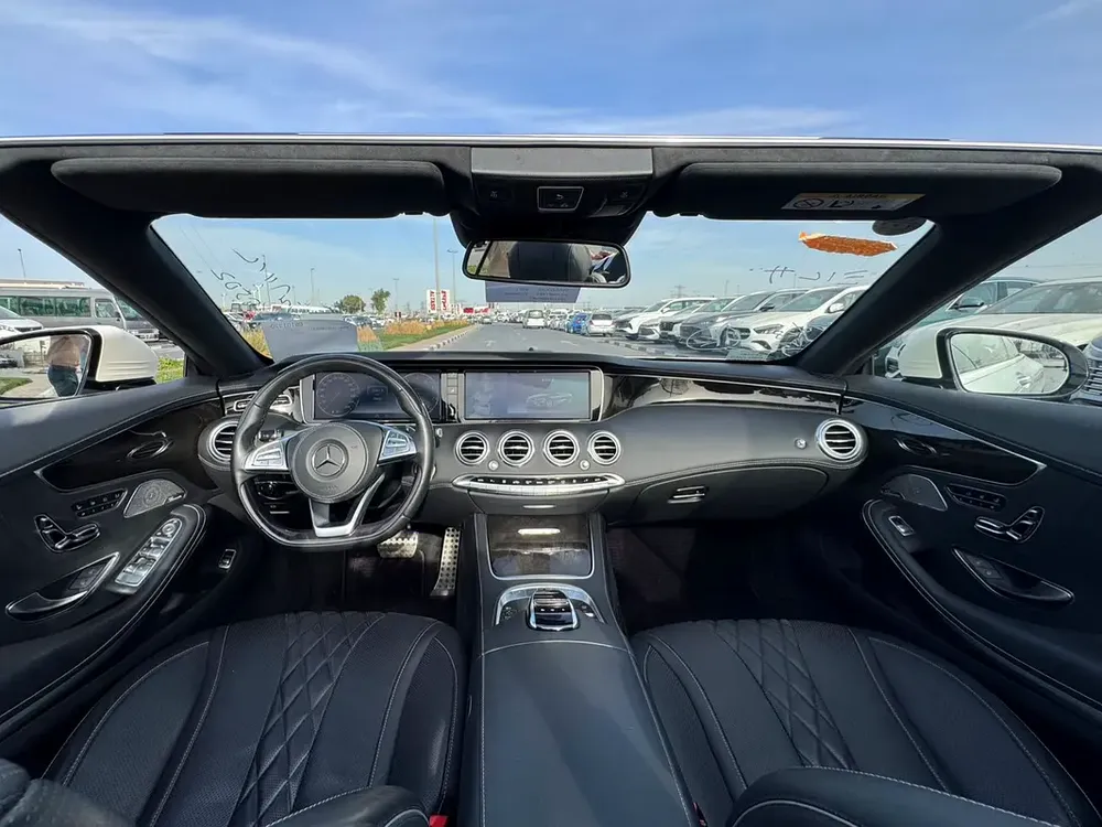 BENZ S550 | SOFT TOP CONVERTIBLE | 2017 | 25000KM DONE | FRESH JAPAN IMPORT - Image 15