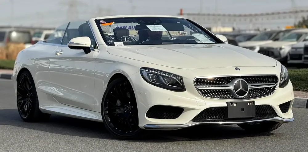 BENZ S550 | SOFT TOP CONVERTIBLE | 2017 | 25000KM DONE | FRESH JAPAN IMPORT - Image 4