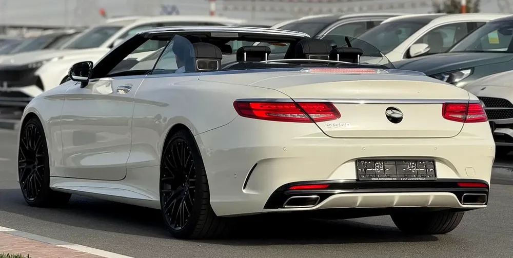 BENZ S550 | SOFT TOP CONVERTIBLE | 2017 | 25000KM DONE | FRESH JAPAN IMPORT - Image 5