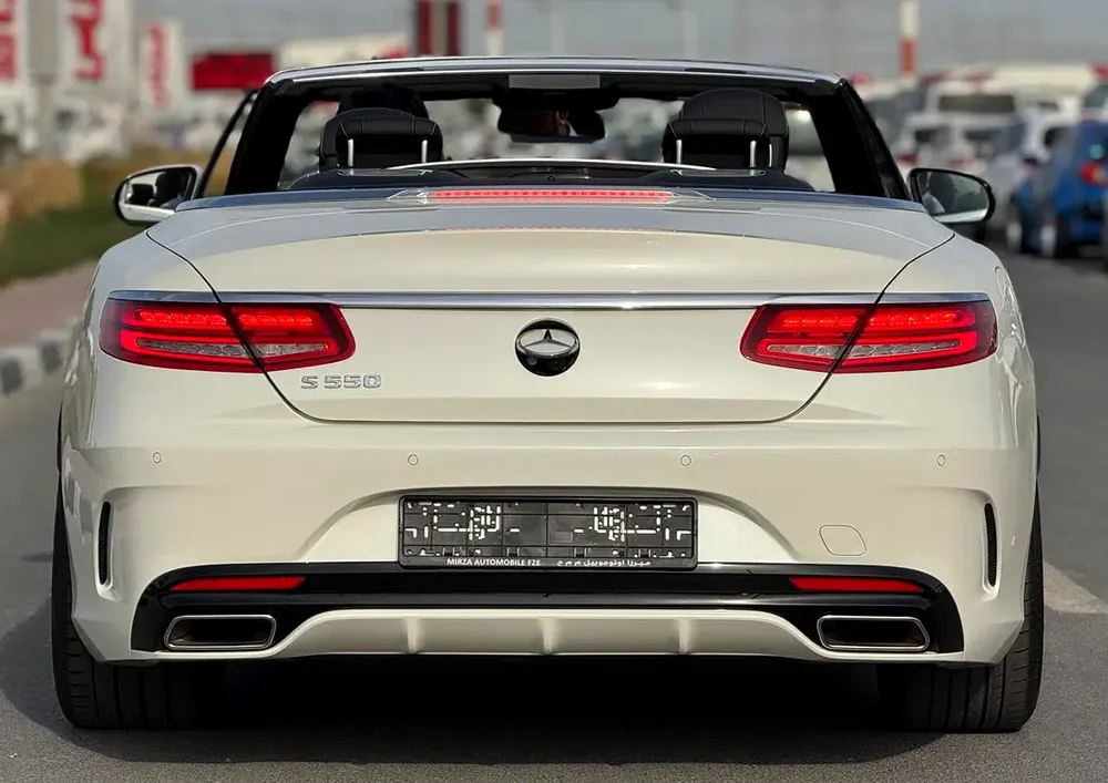 BENZ S550 | SOFT TOP CONVERTIBLE | 2017 | 25000KM DONE | FRESH JAPAN IMPORT - Image 6