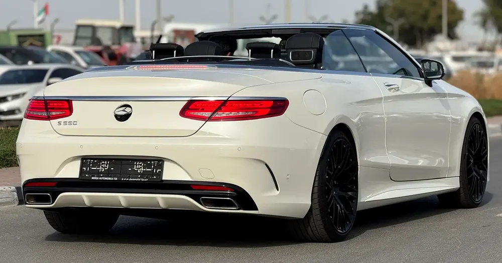 BENZ S550 | SOFT TOP CONVERTIBLE | 2017 | 25000KM DONE | FRESH JAPAN IMPORT - Image 7