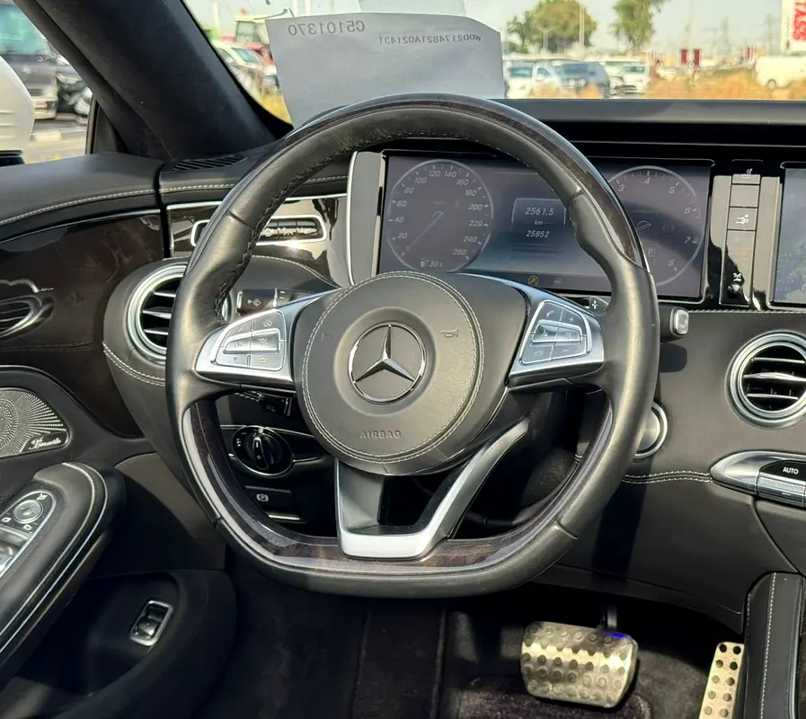 BENZ S550 | SOFT TOP CONVERTIBLE | 2017 | 25000KM DONE | FRESH JAPAN IMPORT - Image 9