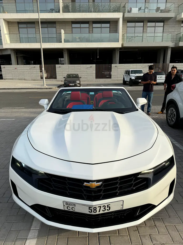2020 Camaro Convertible 3LT Red Interior | American Specs | Urgent Sale | Under Market Price - Image 5