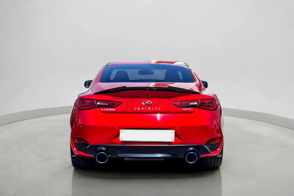 2021 Infiniti Q60 Red Sport 400 3.0L | GCC Specifications - Image 4