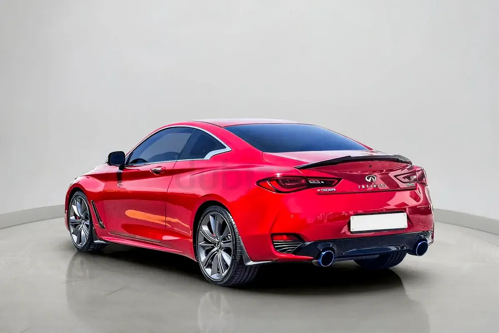 2021 Infiniti Q60 Red Sport 400 3.0L | GCC Specifications - Image 5