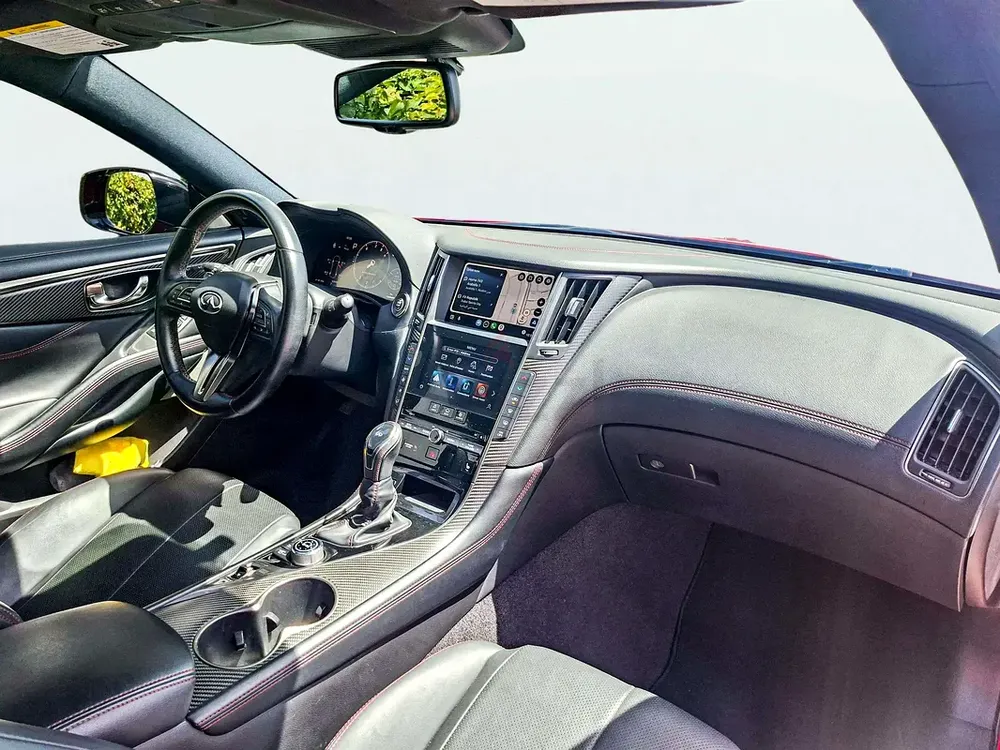 2021 Infiniti Q60 Red Sport 400 3.0L | GCC Specifications - Image 9