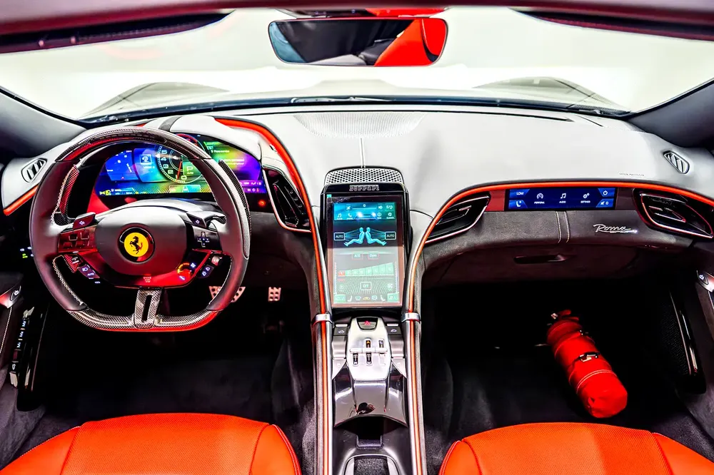 2025 Ferrari Roma Spider - GCC Spec - Warranty and Lease to Own Available - Image 14