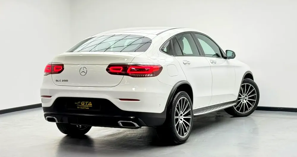 2021 Mercedes Benz GLC200 Coupe, Warranty, Full Mercedes Service History, Low Km, GCC - Image 4