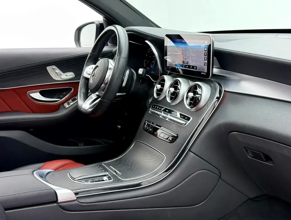 2021 Mercedes Benz GLC200 Coupe, Warranty, Full Mercedes Service History, Low Km, GCC - Image 7