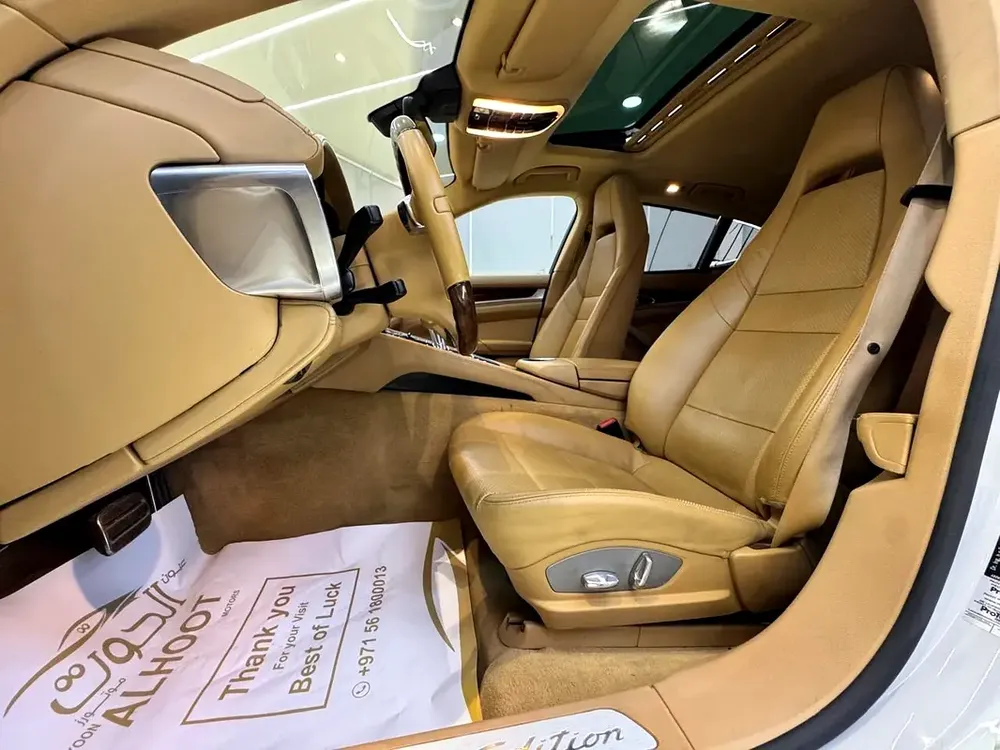 BEST PORSCHE PANAMERA PLATINUM EDITION|| TOP OPTIONS || GCC || ACCIDENT FREE || UNIQUE || 115k MILES - Image 17