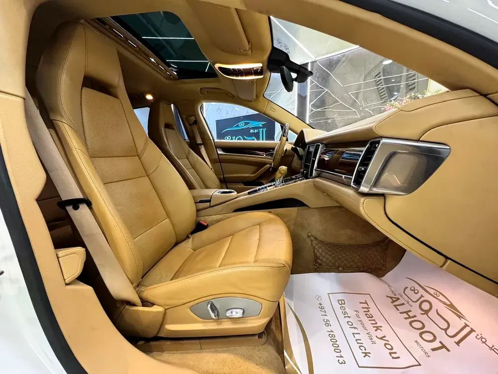BEST PORSCHE PANAMERA PLATINUM EDITION|| TOP OPTIONS || GCC || ACCIDENT FREE || UNIQUE || 115k MILES - Image 18