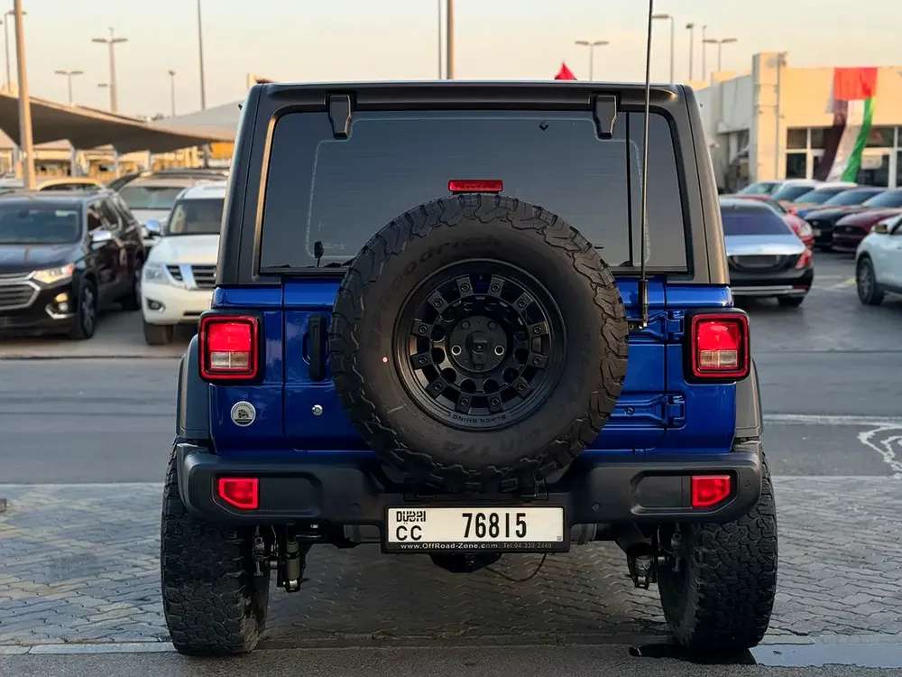Wrangler Gcc specs in amazing condition with extra modifications - Image 7