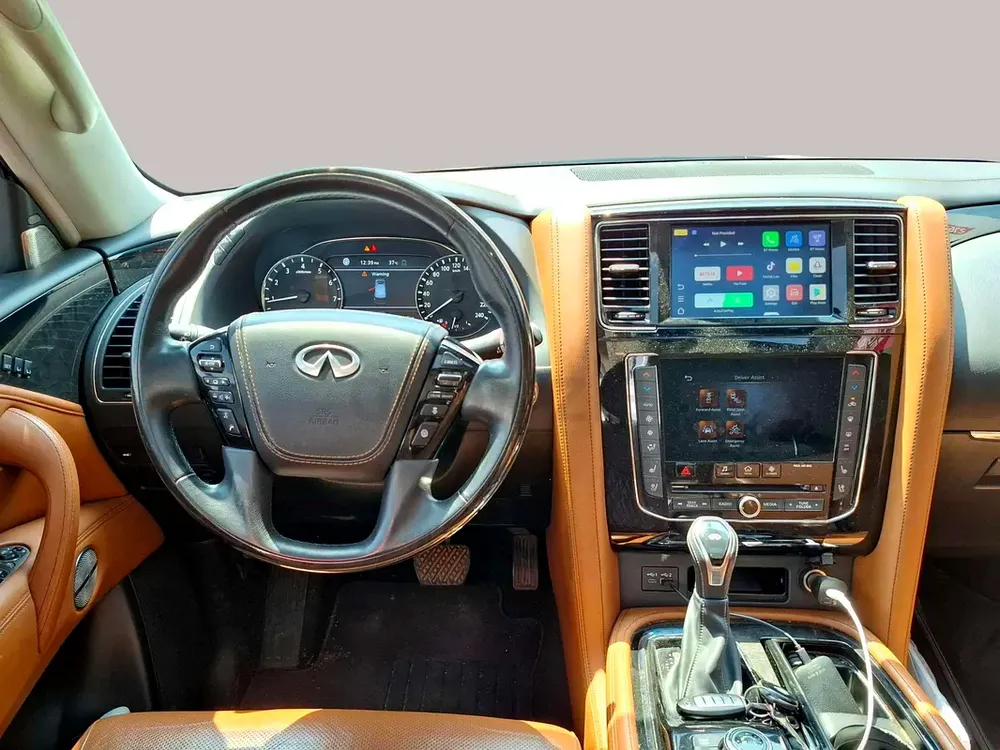 AED 2173/month | 2021 Infiniti QX80  | GCC Specs | Ref#436805 - Image 9