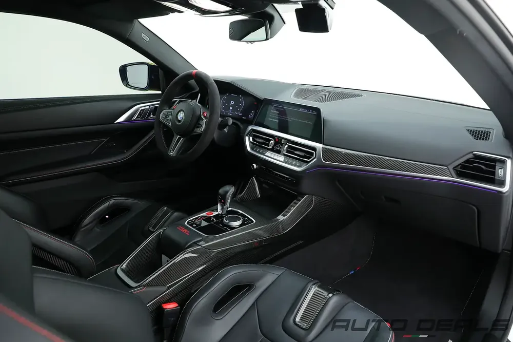 2023 BMW M4 CSL | GCC Specs | Service Contract | Extremely Low Mileage | Full Option | 3.0L i6 - Image 12