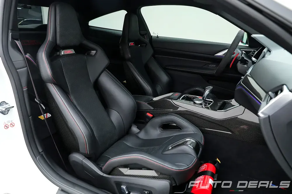 2023 BMW M4 CSL | GCC Specs | Service Contract | Extremely Low Mileage | Full Option | 3.0L i6 - Image 15