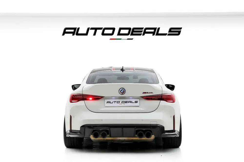2023 BMW M4 CSL | GCC Specs | Service Contract | Extremely Low Mileage | Full Option | 3.0L i6 - Image 5