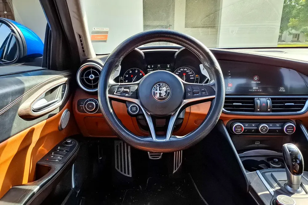 AED 890/month | 2018 Alfa Romeo Giulia  | GCC Specs | Ref#427255 - Image 9