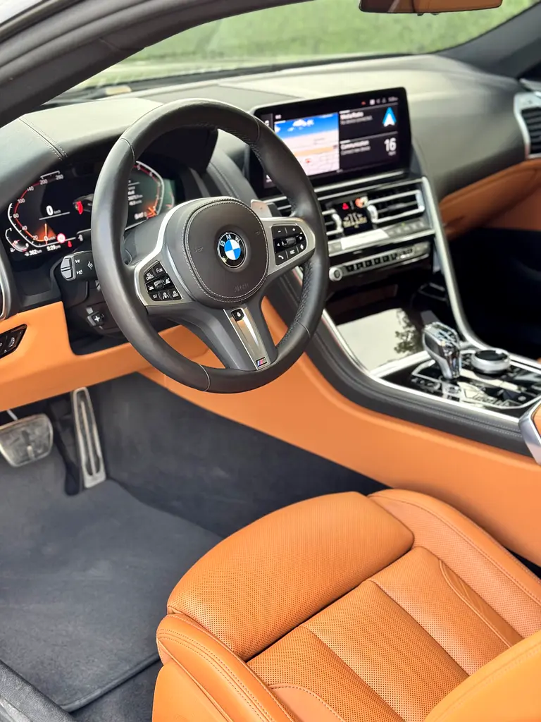Under warranty +service BMW 840i coupe Mkit GCC specifications 2023 model - Image 7