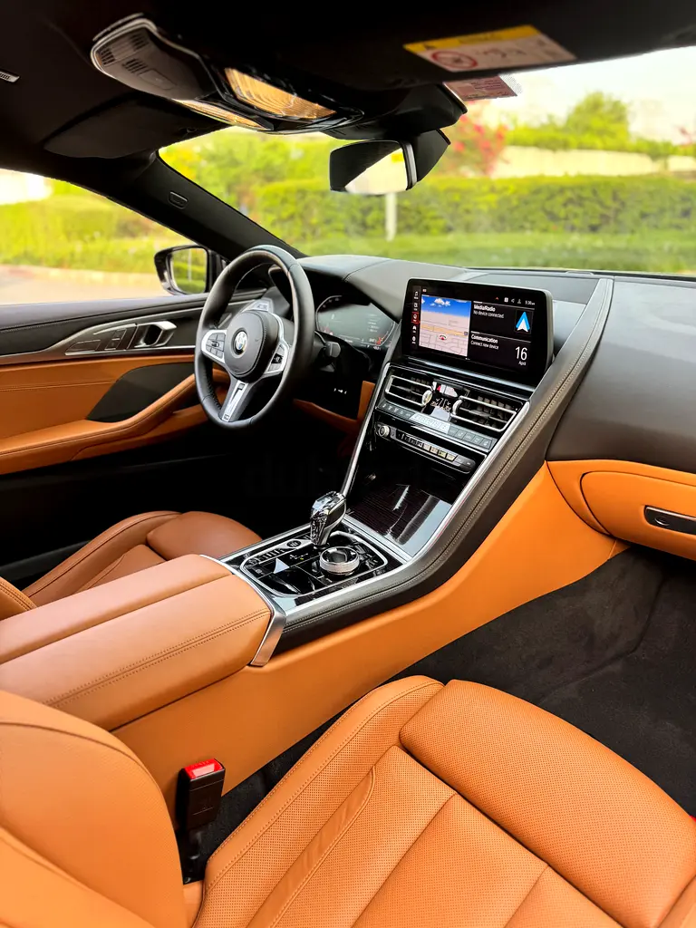 Under warranty +service BMW 840i coupe Mkit GCC specifications 2023 model - Image 9
