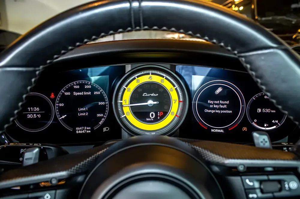 2021 Porsche 911 Turbo | 54,000 KM ONLY  | GCC Specs | Under Warranty  Service Contract - Image 7