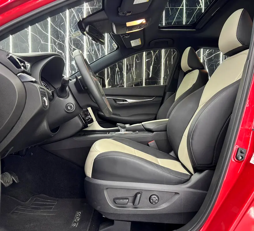 Infiniti QX55 LUXE |GCC | Low Mileage | Original Paint | 5 years Warranty and service contract - Image 11