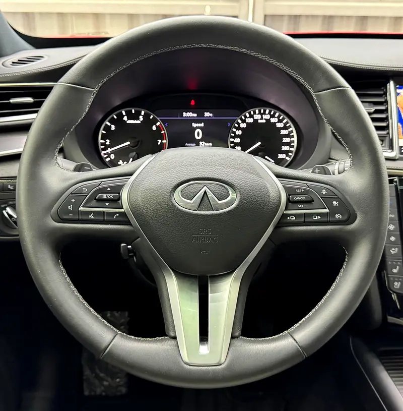Infiniti QX55 LUXE |GCC | Low Mileage | Original Paint | 5 years Warranty and service contract - Image 13