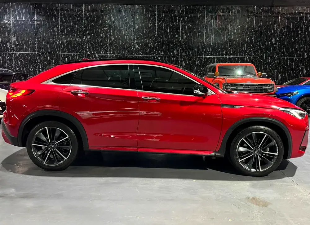 Infiniti QX55 LUXE |GCC | Low Mileage | Original Paint | 5 years Warranty and service contract - Image 5