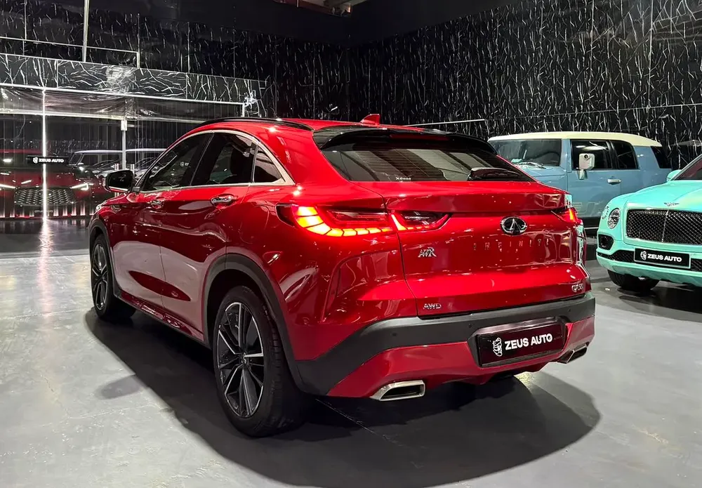 Infiniti QX55 LUXE |GCC | Low Mileage | Original Paint | 5 years Warranty and service contract - Image 6