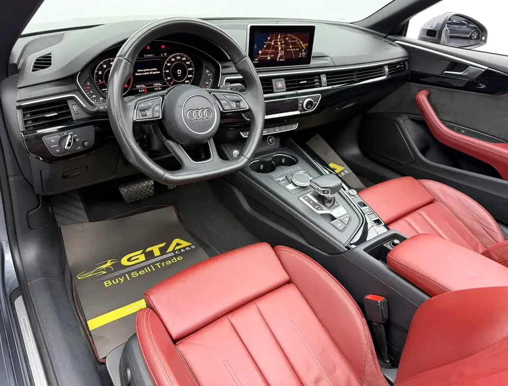 2018 Audi A5 40 TFSI Cabriolet, 2027 AAA Warranty, Full Audi Service History, Fully Loaded, GCC - Image 11