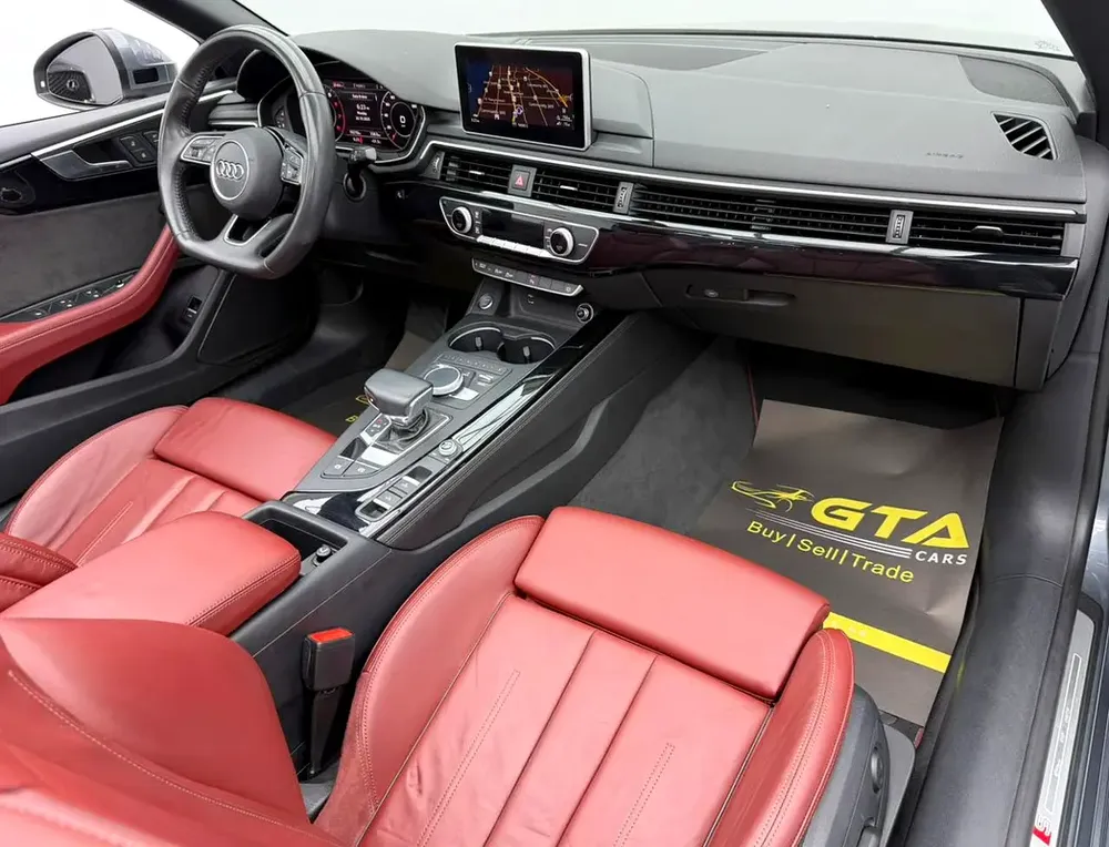 2018 Audi A5 40 TFSI Cabriolet, 2027 AAA Warranty, Full Audi Service History, Fully Loaded, GCC - Image 12