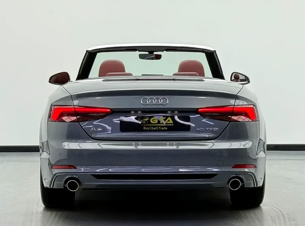 2018 Audi A5 40 TFSI Cabriolet, 2027 AAA Warranty, Full Audi Service History, Fully Loaded, GCC - Image 5