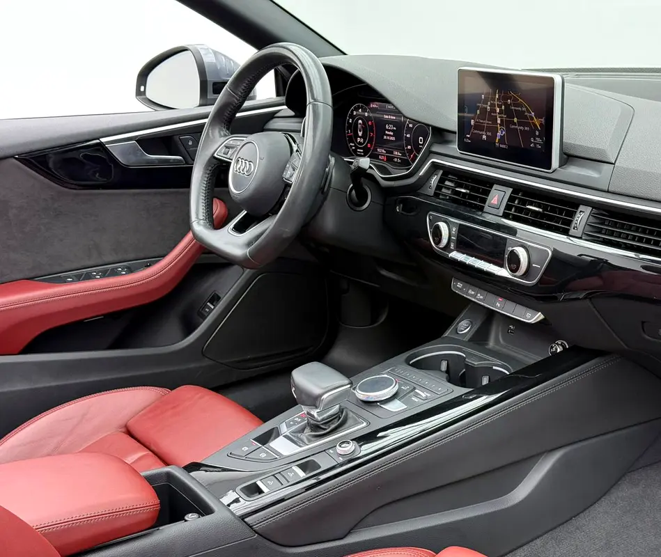 2018 Audi A5 40 TFSI Cabriolet, 2027 AAA Warranty, Full Audi Service History, Fully Loaded, GCC - Image 8