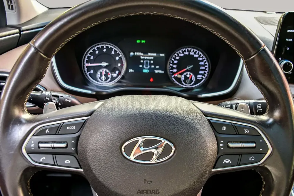 AED 1201/month | 2021 Hyundai Santa Fe Comfort Plus | GCC Specs | Ref#408277 - Image 11