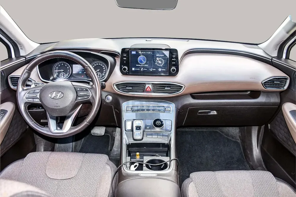 AED 1201/month | 2021 Hyundai Santa Fe Comfort Plus | GCC Specs | Ref#408277 - Image 9