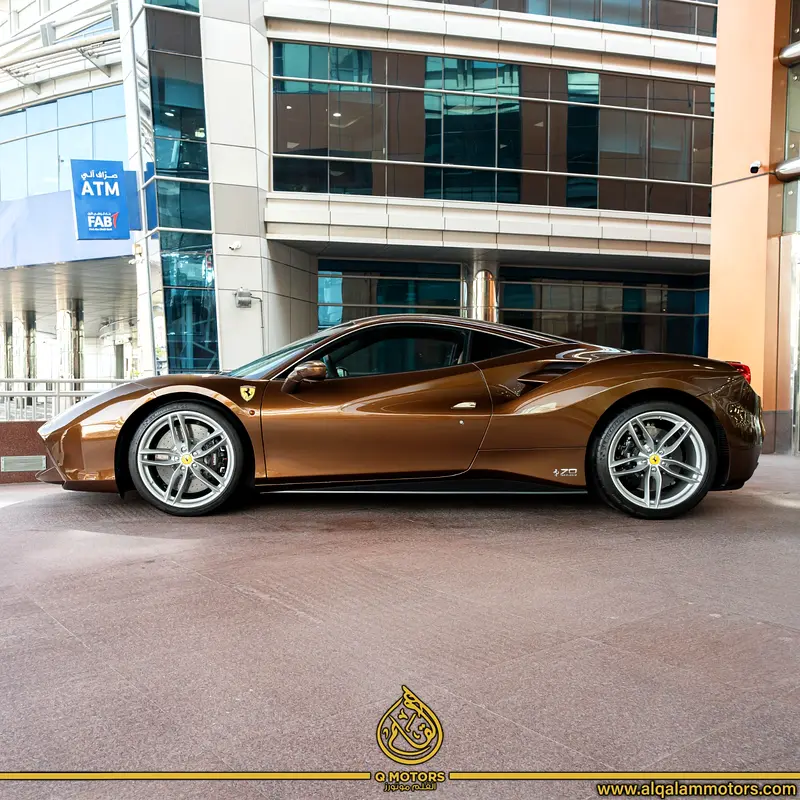2018 FERRARI 488 GTB ( TAILOR MADE ) ( 1 OF 1 ) 70th Anniversary GCC DONE ONLY 600KM - Image 13