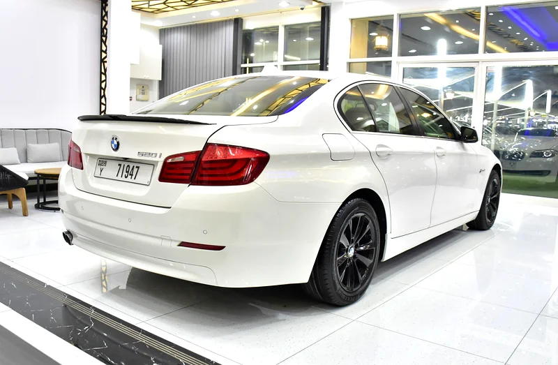 EXCELLENT DEAL for our BMW 520i ( 2012 Model ) in White Color GCC Specs - Image 6