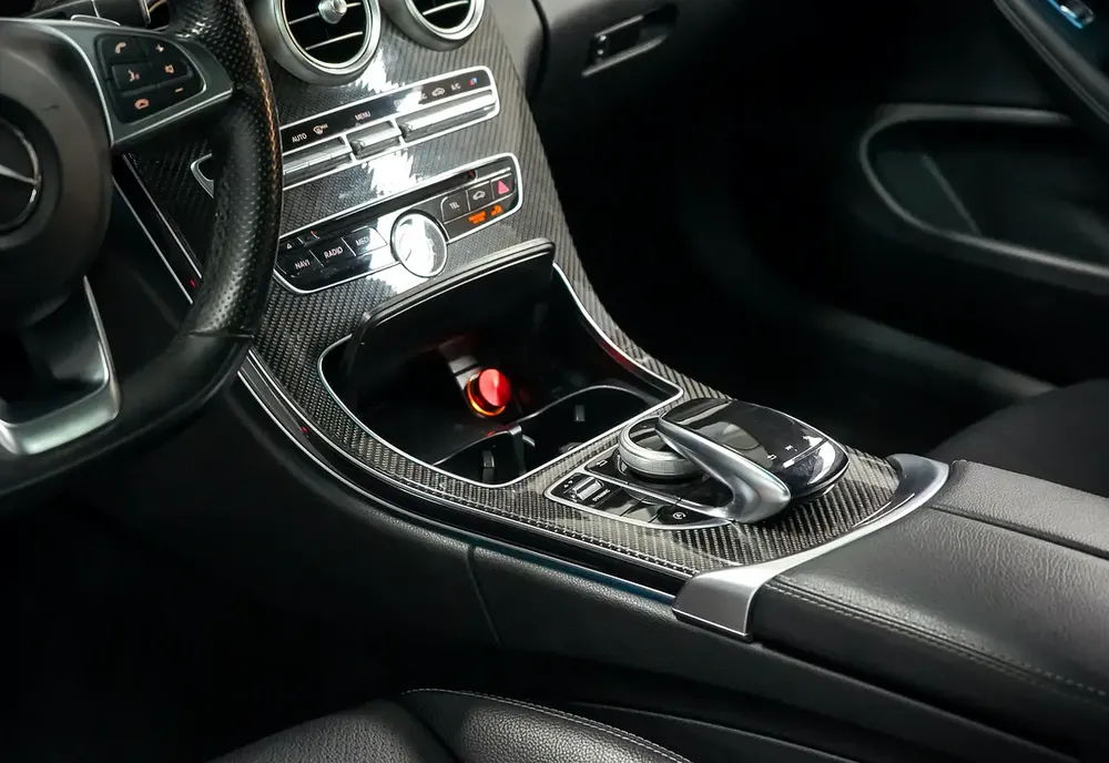 Aed 1,590/Month | Mercedes c200 AMG Coupe | GCC | Warranty - Image 10