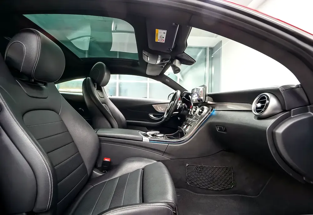 Aed 1,590/Month | Mercedes c200 AMG Coupe | GCC | Warranty - Image 16
