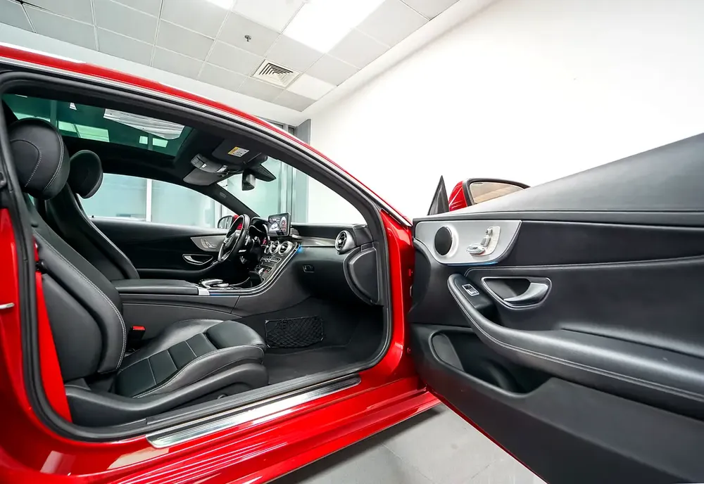 Aed 1,590/Month | Mercedes c200 AMG Coupe | GCC | Warranty - Image 17