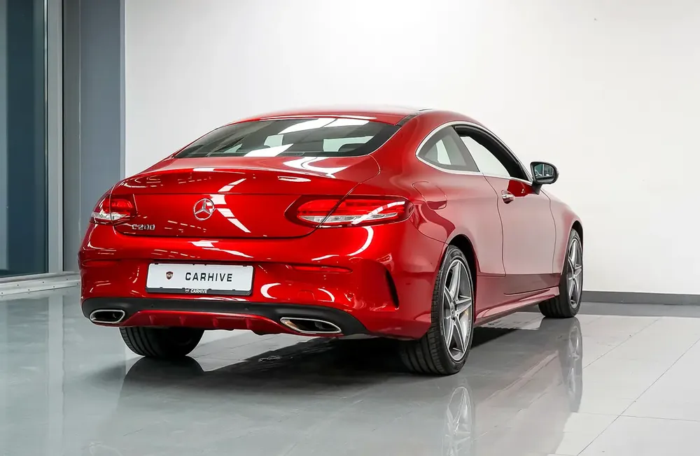 Aed 1,590/Month | Mercedes c200 AMG Coupe | GCC | Warranty - Image 5