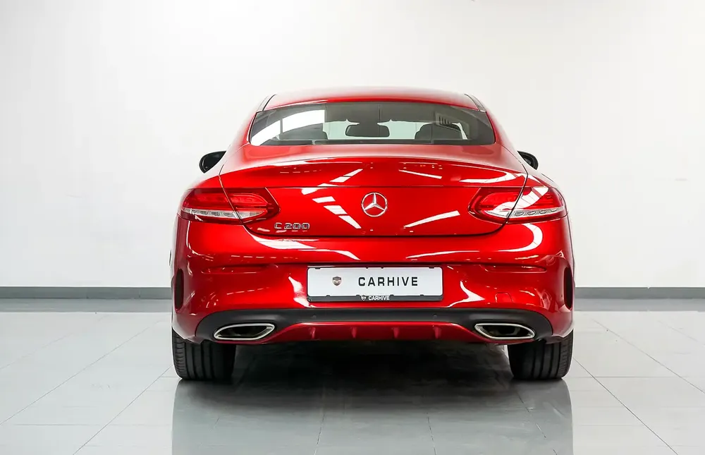 Aed 1,590/Month | Mercedes c200 AMG Coupe | GCC | Warranty - Image 6