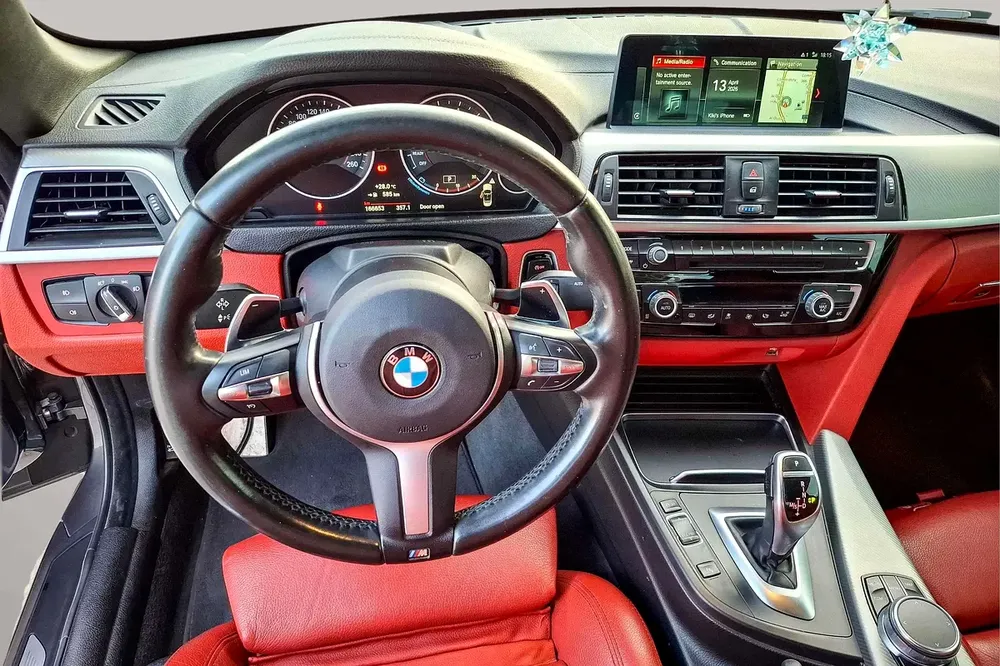 AED 1112/month | 2018 BMW 4-Series 420i Convertible | GCC Specs | Ref#450186 - Image 11
