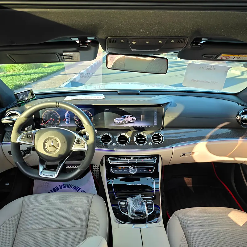 Mercedes E 63s 2017 Beige Interior Japanese Specs - Image 10