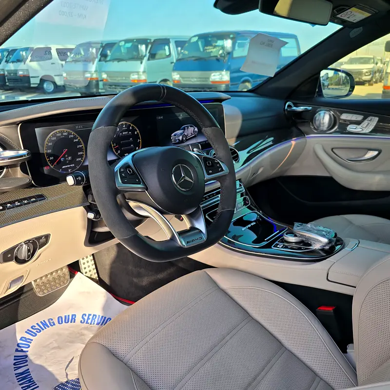 Mercedes E 63s 2017 Beige Interior Japanese Specs - Image 9